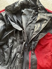 Waterproof Moto x Race Suit Outdoor Red/Black Alpinewear Size M