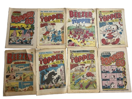 Vintage beezer topper comic - vintage,