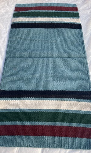 Handwoven striped rug - striped,