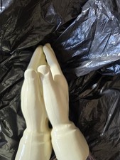 Religious praying hands figure - hands,