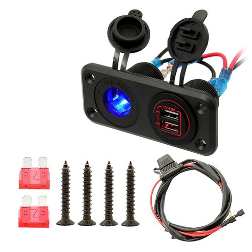 Dual socket power - dual,