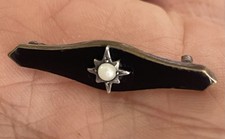 Antique Victorian Jet Black