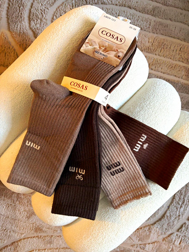 Cosas cashmere crew - socks, 4