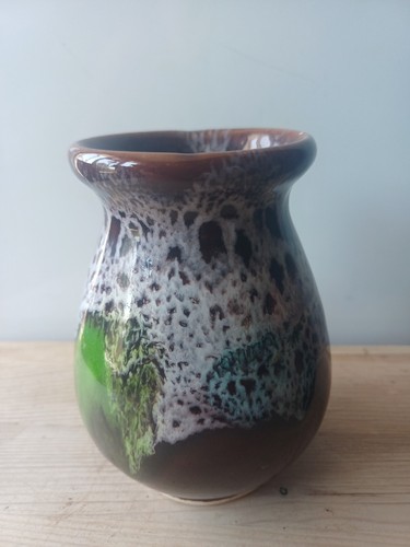 Vintage studio pottery fat - studio,