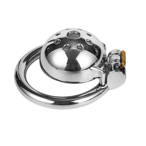Stainless steel male chastity - stainless,