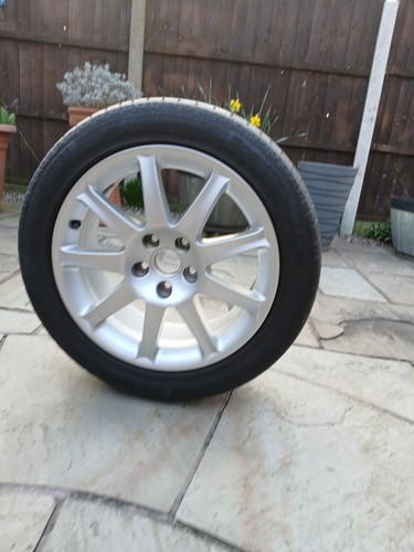 Audi alloy wheel and - alloy, tyre