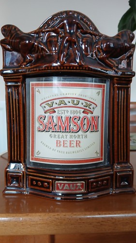 Rare ceramic vaux brewery - ceramic,