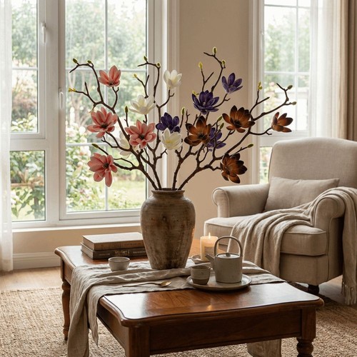 Realistic magnolia branch - realistic,