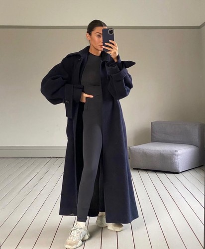 Raey iconic oversized belted - iconic,