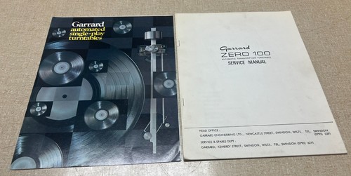 Garrard zero 100 - garrard, turntable