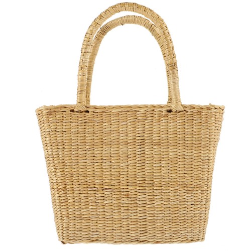 Woven handbag natural - natural, straw