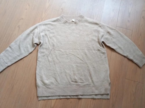 Camel beige oversized wool - camel,