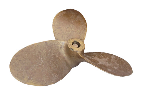 Bronze three blade boat - bronze,