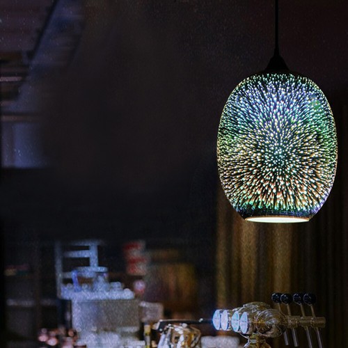 Modern led colourful glass - led, 3d