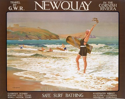 Vintage gwr newquay - vintage, cornish