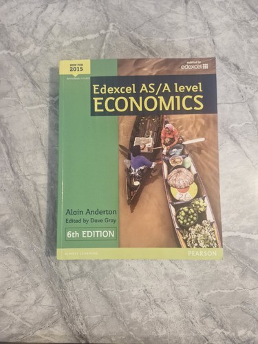 Edexcel level economics - edexcel, as/a
