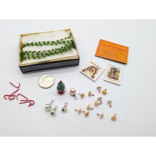 Miniature doll house - doll,
