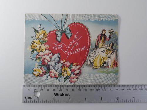 Vintage fold out valentine - vintage,