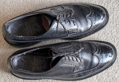 Vintage hanover black leather - hanover,