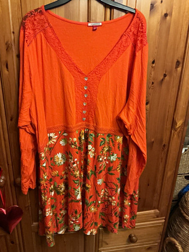 Joe browns orange floral - joe,