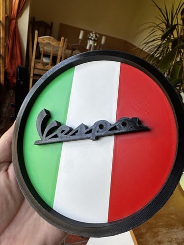 Vespa badge logo - /, italian