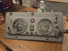 GENUINE MILITARY LAND ROVER LIGHTWEIGHT DASH PANEL COMPLETE