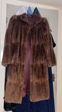 vintage real fur , musquash