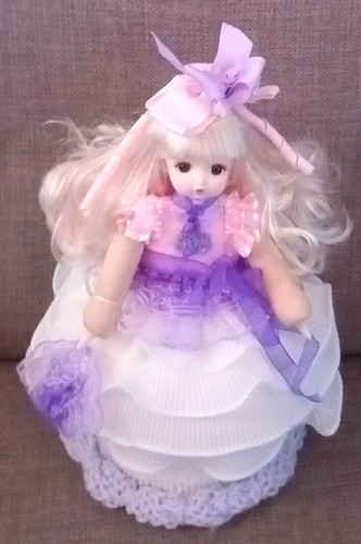 Toilet roll cover doll - roll,
