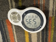 Acctim 71432 Piper Radio Controlled Alarm Clock Off White