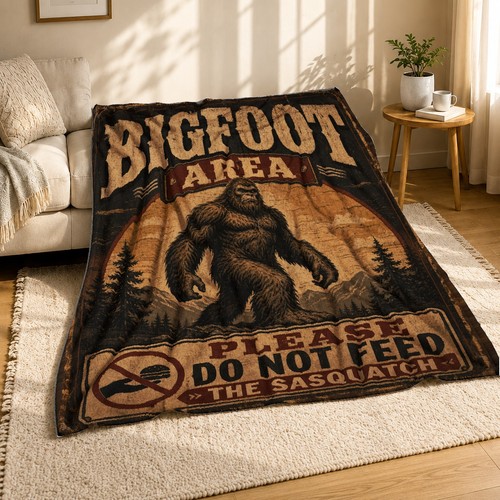 Bigfoot area coral fleece - bigfoot,