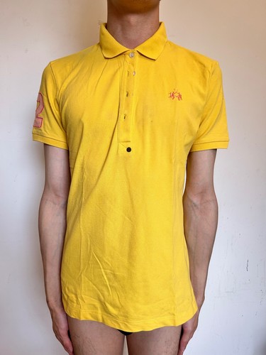 Martina yellow polo shirt - yellow,