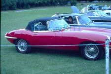  35mm Slide Jaguar E Type classic car show Yorkshire 1980's 