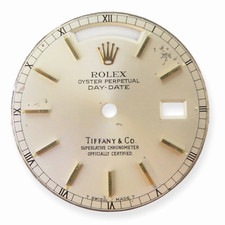 Auth vintage rolex - tiffany, &