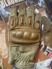 BLACKHAWK FURY COMMANDO HD W/ NOMEX FR COMBAT GLOVES Small COYOTE TAN FORCES