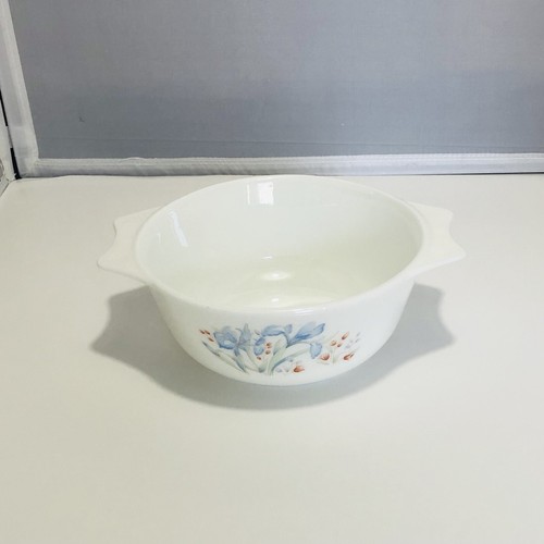 Pyrex england milk glass blue - pyrex,