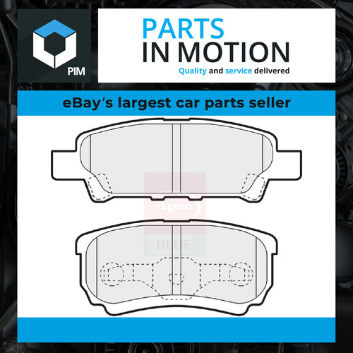 Brake pads set fits - pads,
