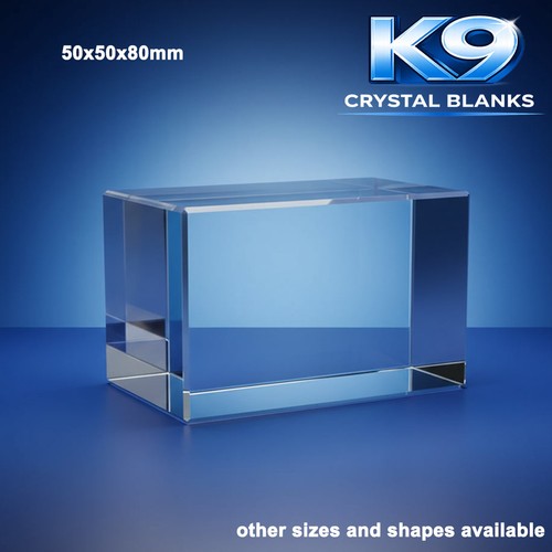 50x50x80mm crystal blanks - k9,