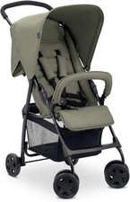 Hauck Sport, Olive - Super Lightweight Travel Pushchair with Raincover (only 5.9