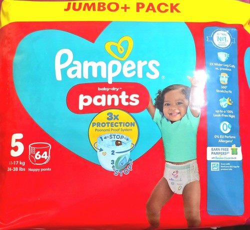 Pampers baby dry nappy size5 - baby,