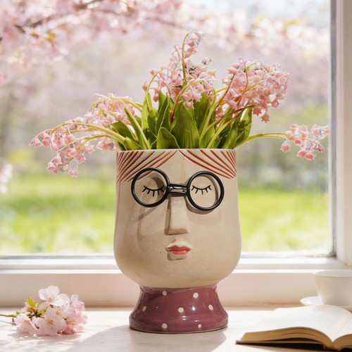 Large face planter - planter, for