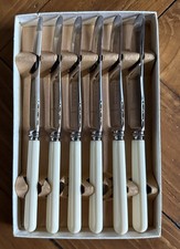 Vintage table tea knife set -