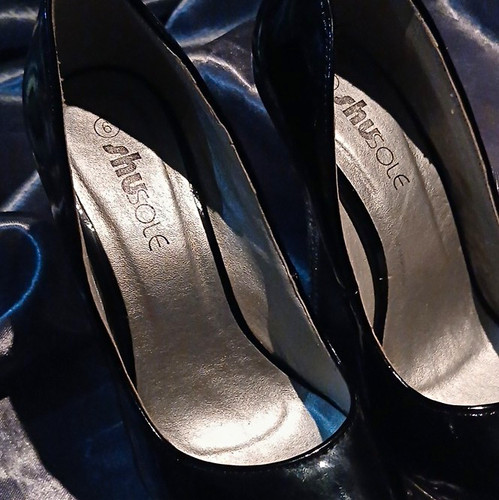 Shusole black patent - shusole,