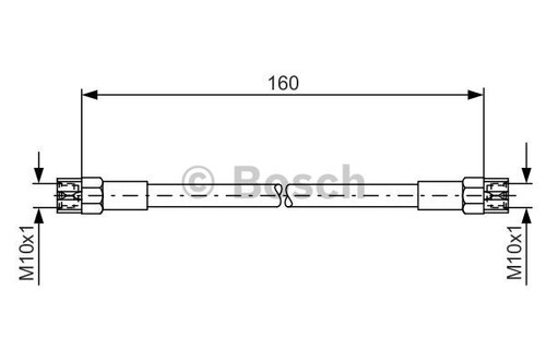 Brake hose for cabrio - vw,