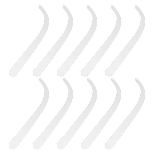 10pcs reusable transparent - reusable,