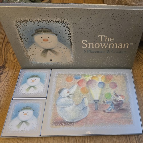 The snowman platemats - snowman,