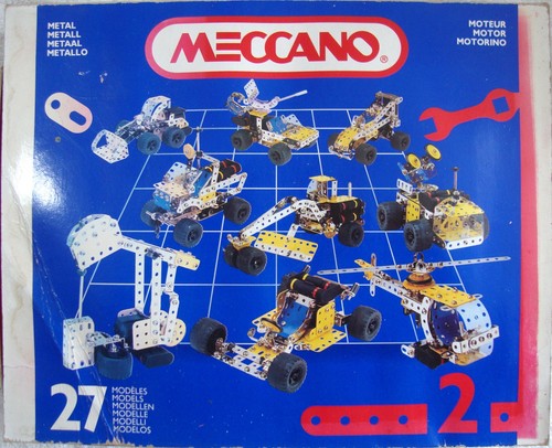 Meccano set 27 models - set,