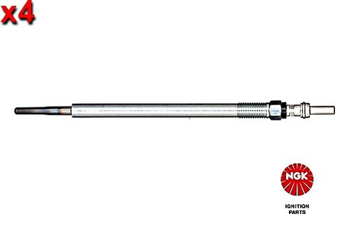 Glow plug ngk fits - 4x,