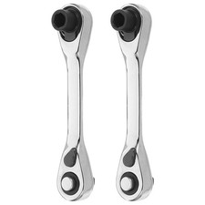  2pcs Mini Ratchet Socket: Ratchet Wrench 72-Tooth Quick Release Socket Wrench