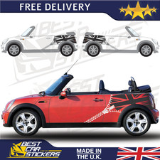 Union Jack Zipper Side Decal