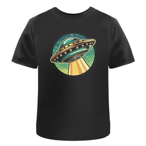 Flying saucer unisex t shirt - 'flying, t-shirt
